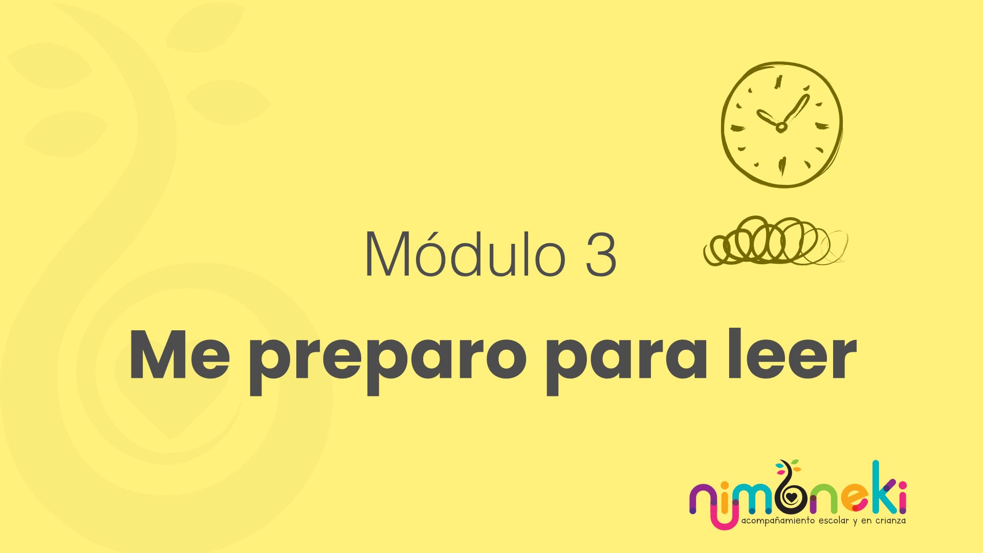 Curso Montessori Módulo 3 me preparo para leer